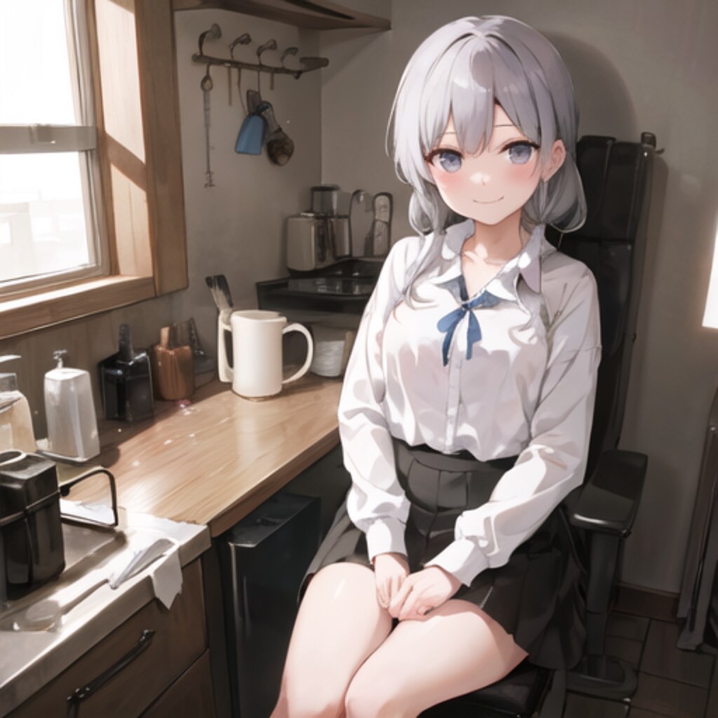 神妙な表情…