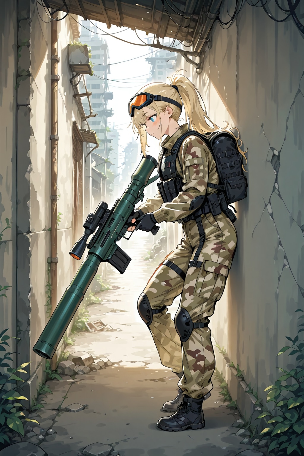女兵士(ロケットランチャー)