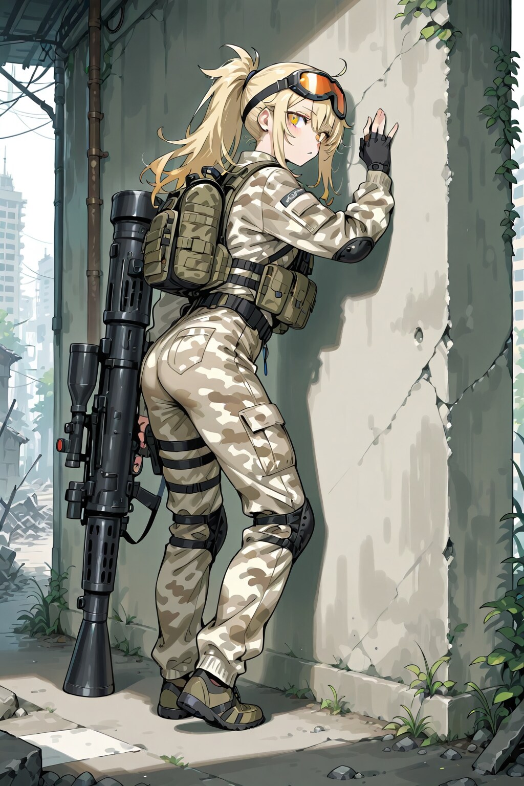 女兵士(ロケットランチャー)