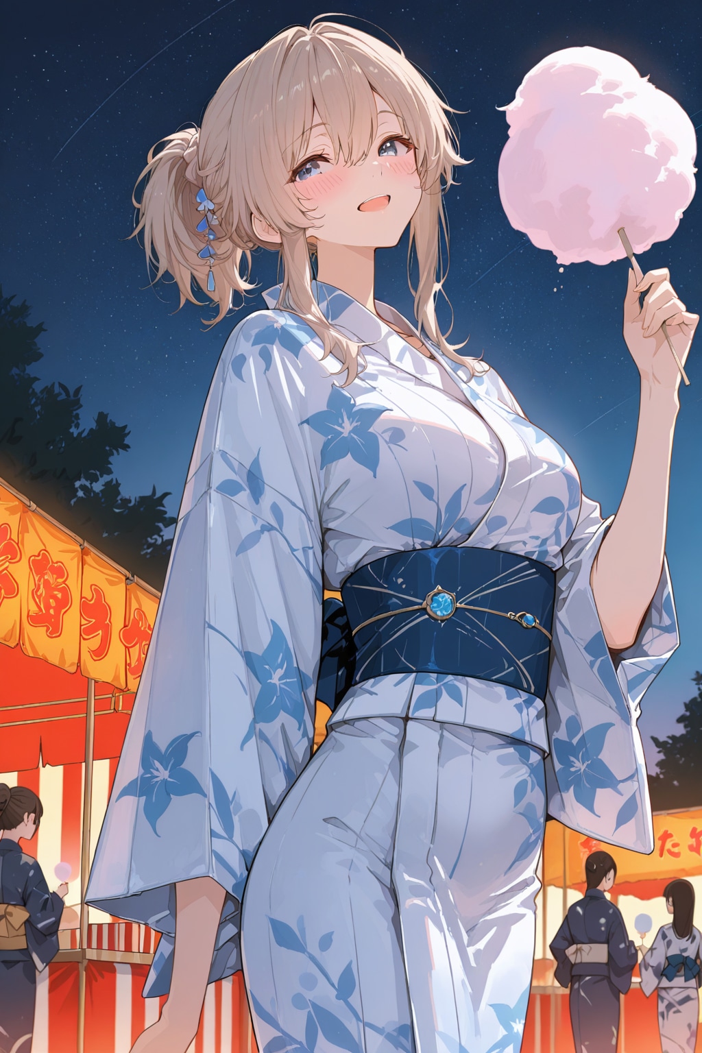 夏祭りの夜