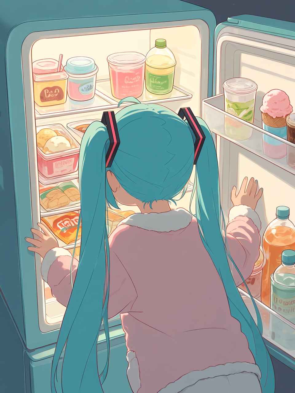 暑い夏の夜