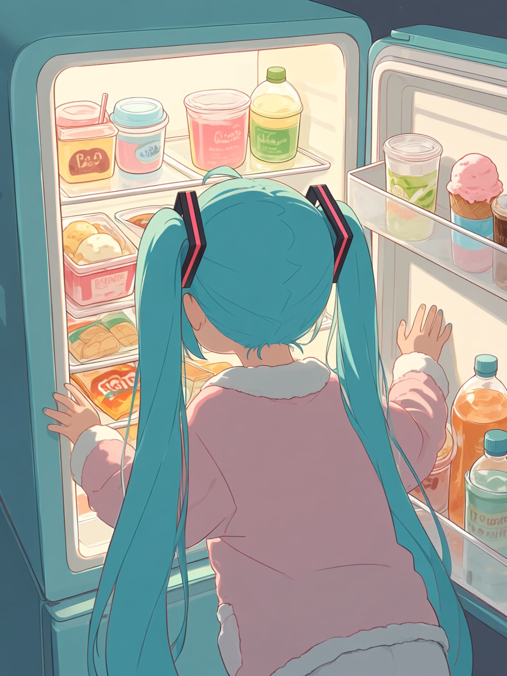 暑い夏の夜