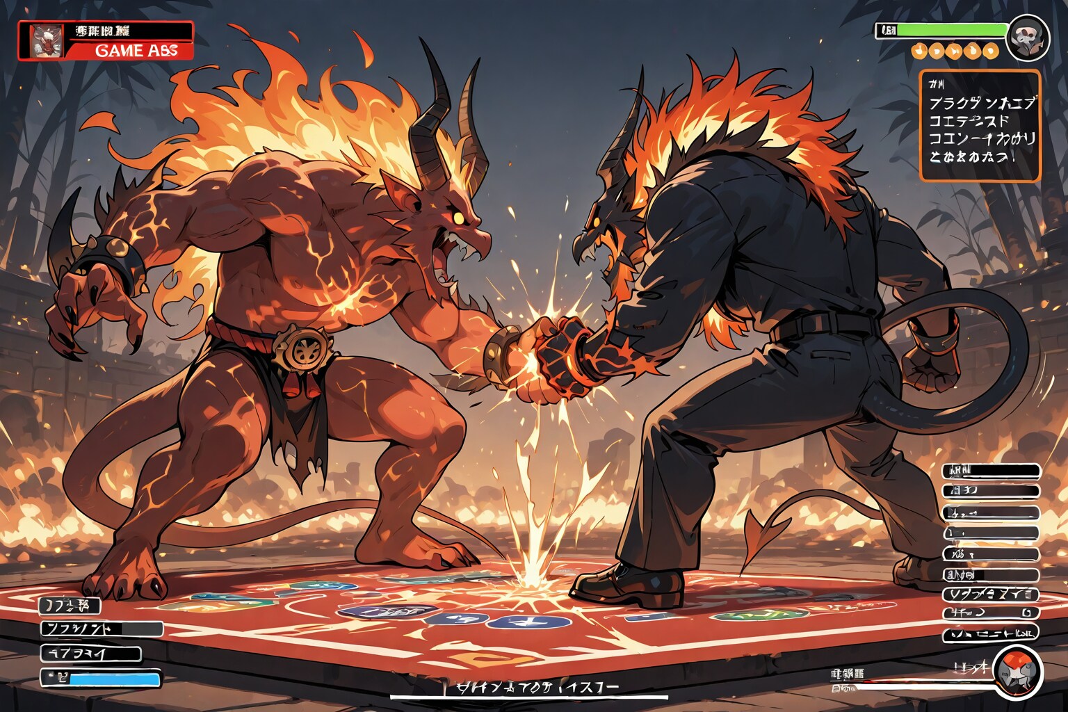 demon fight