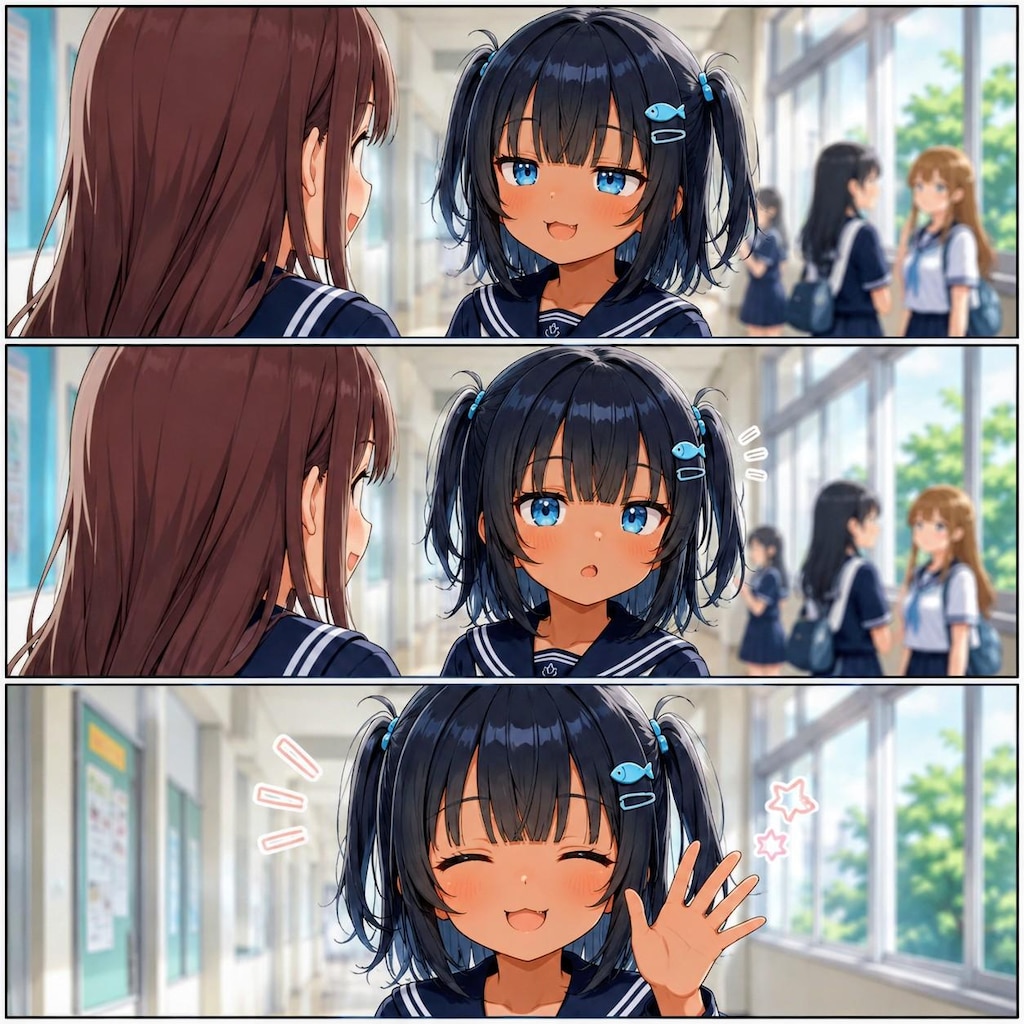 休み時間のこなつちゃん