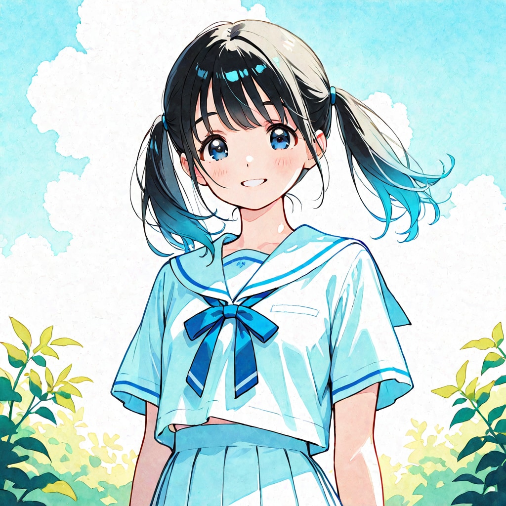 初夏の少女