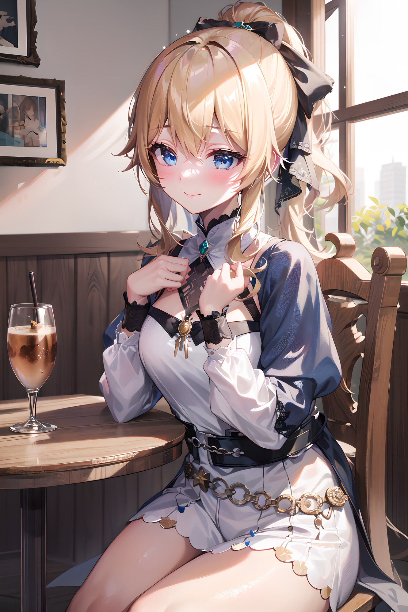 ジン団長とお茶