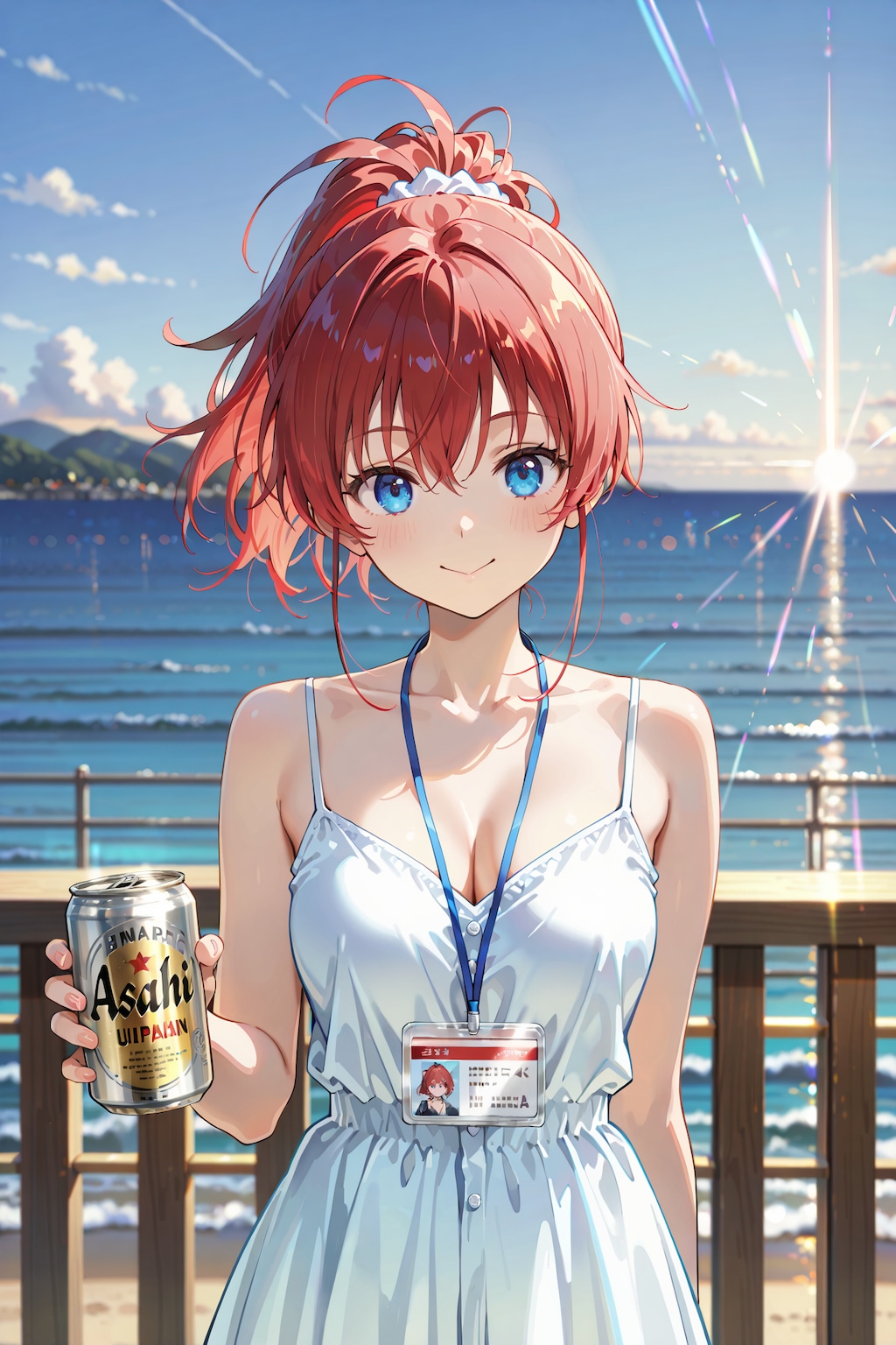 観光地めぐりのジト目先生 Y724