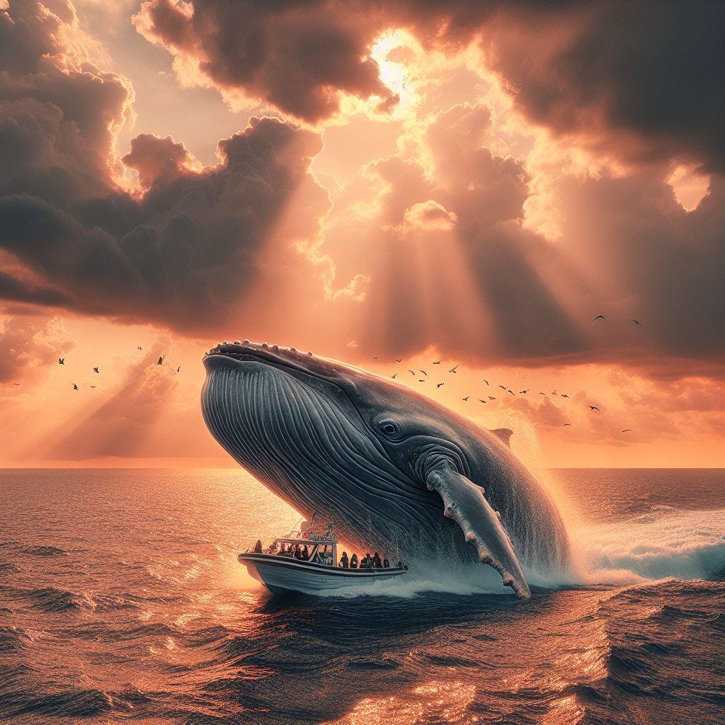 クジラに潰された猫
