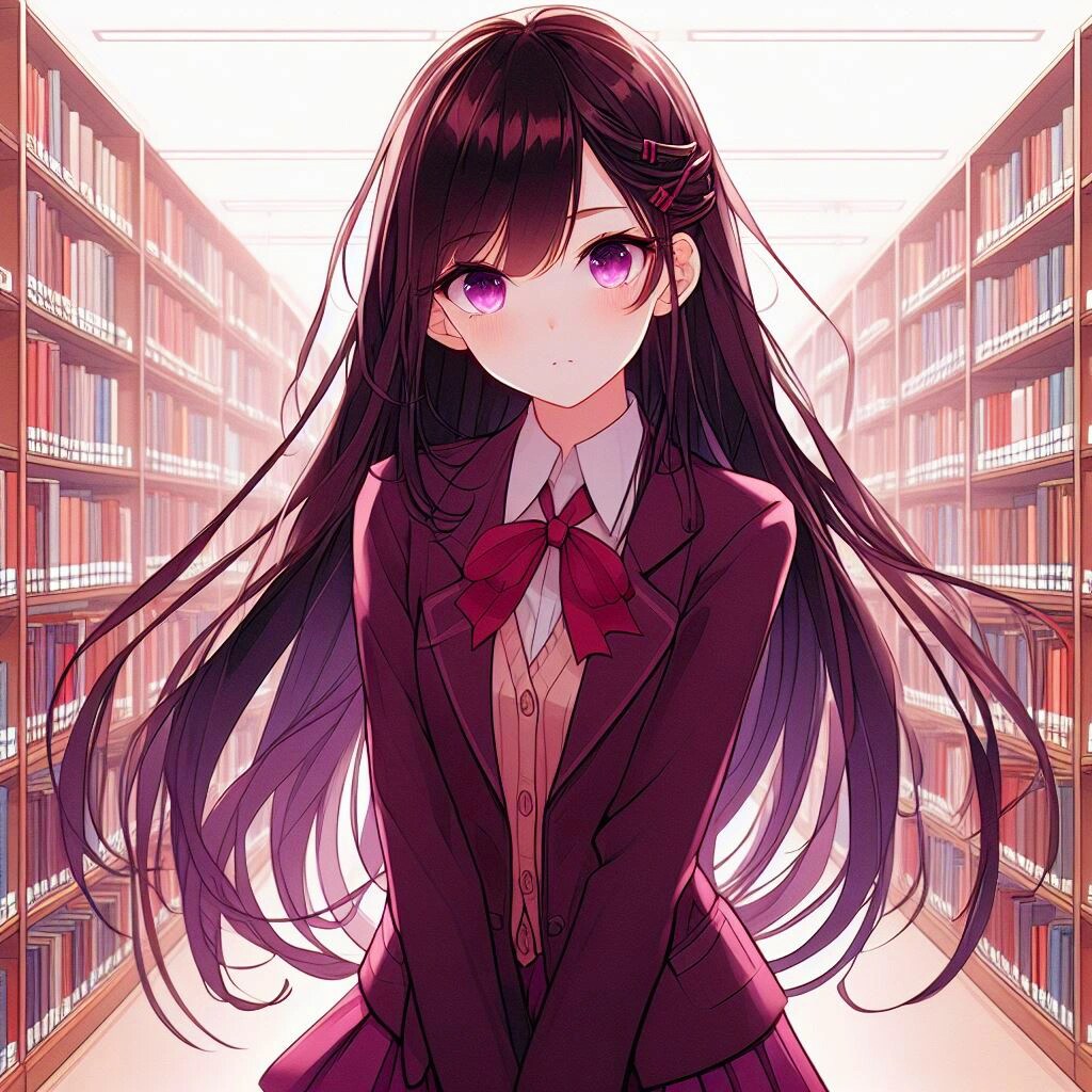 図書館にいる、うちの子＊その2(12枚)