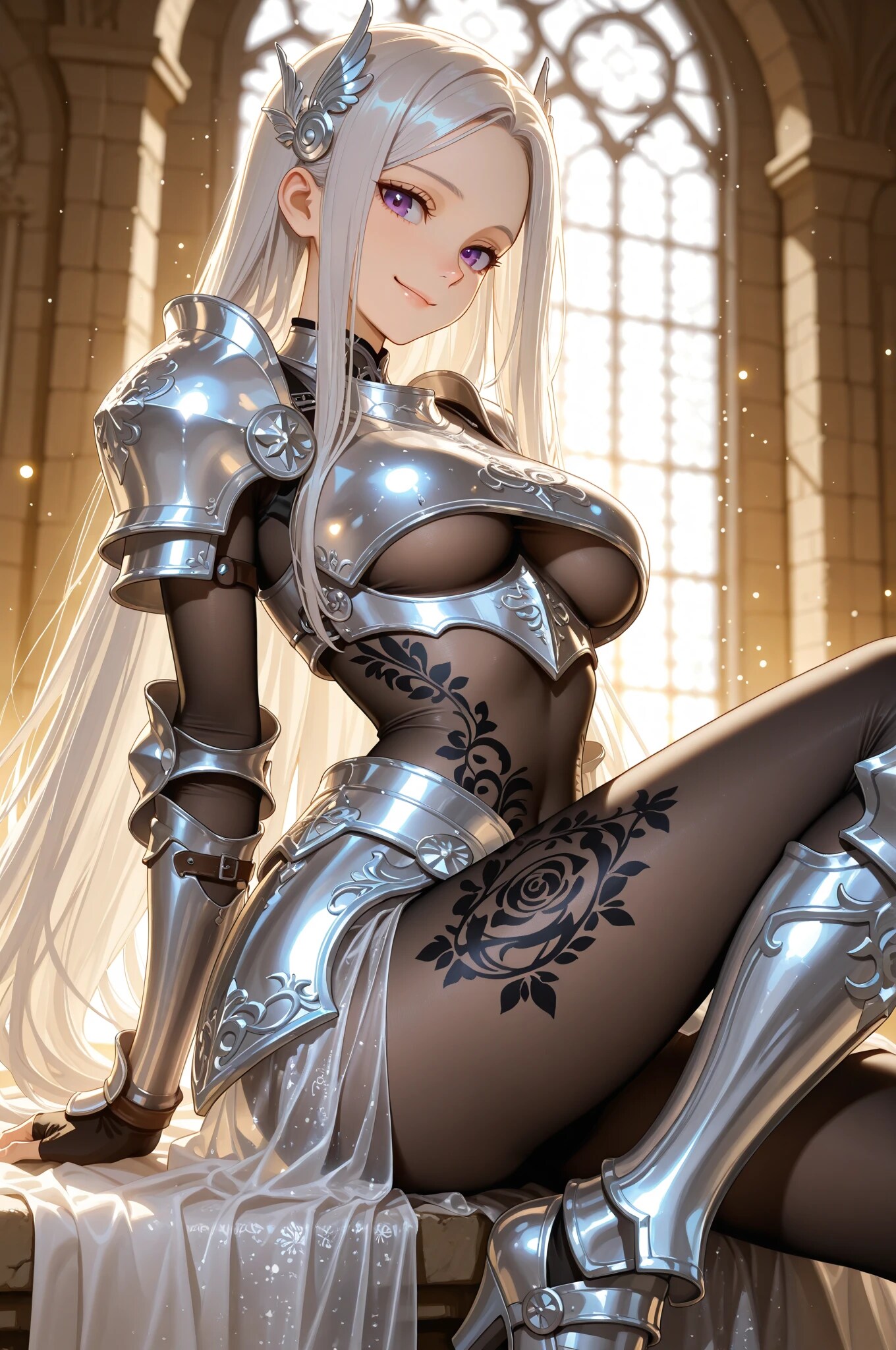 白銀の女騎士_セラフィナ=シルクレスト