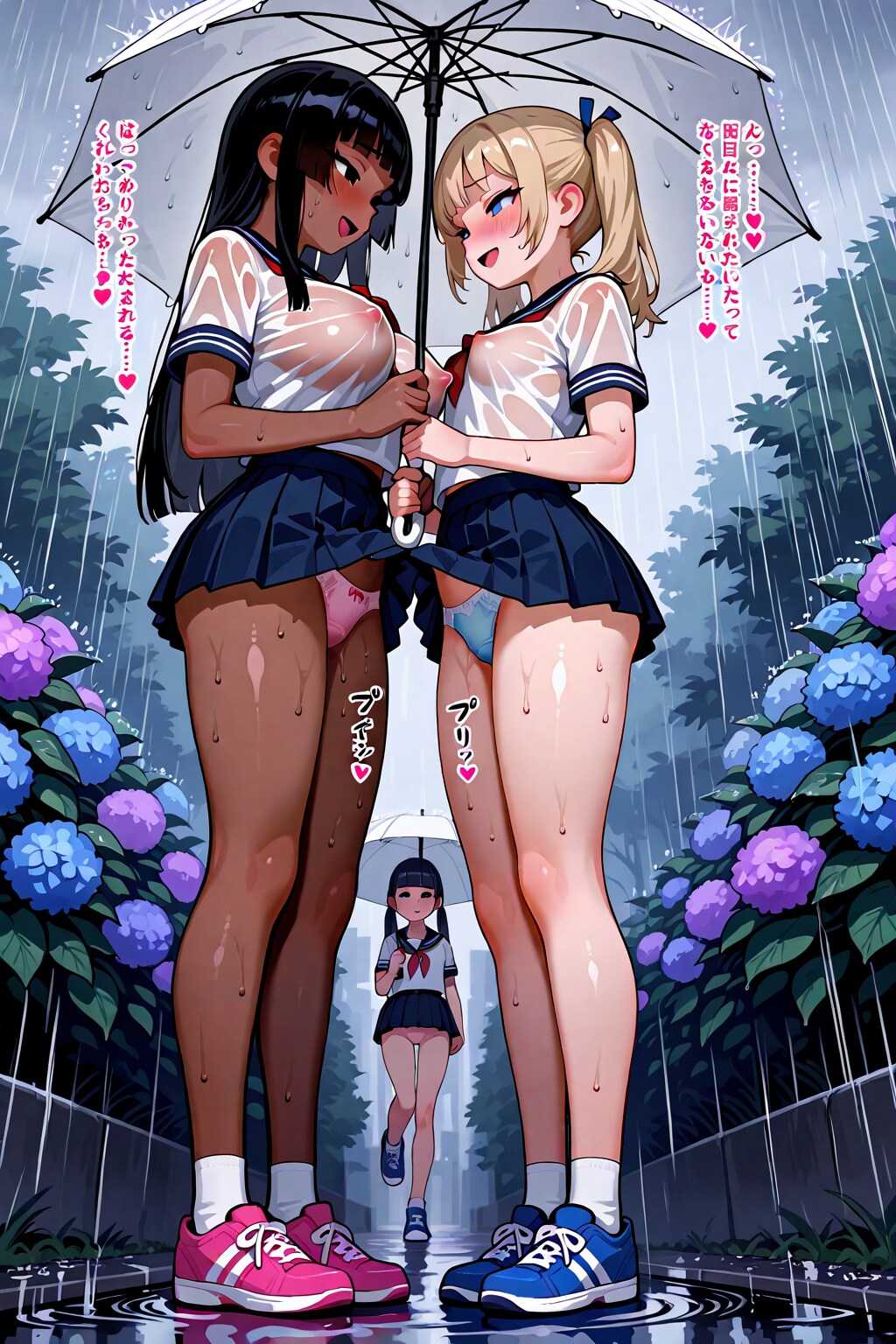 濡れてもいいことをしようよ
