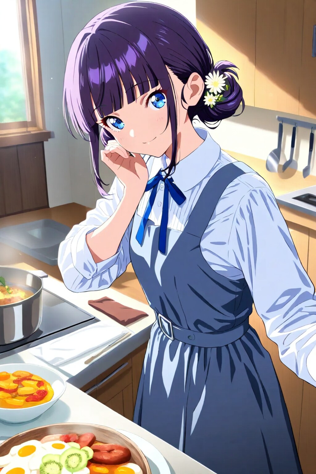 Fenrir版おだんごちゃん🍡✨と朝ごはん🍚