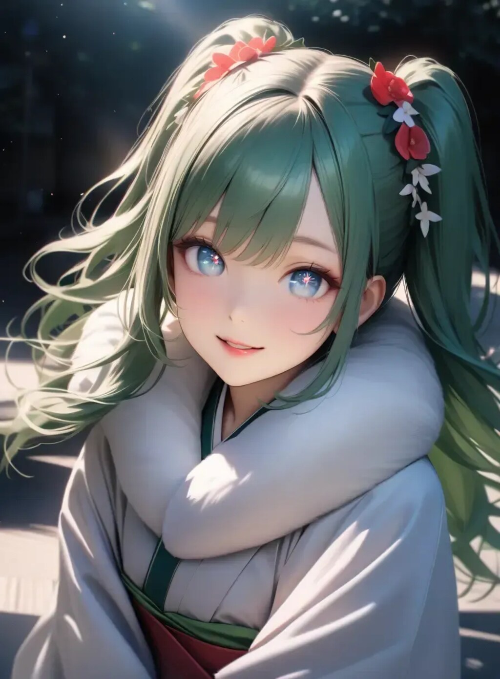 ミクさん着物