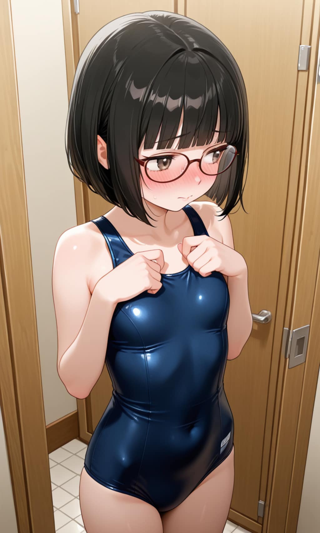 ローションプレイの練習