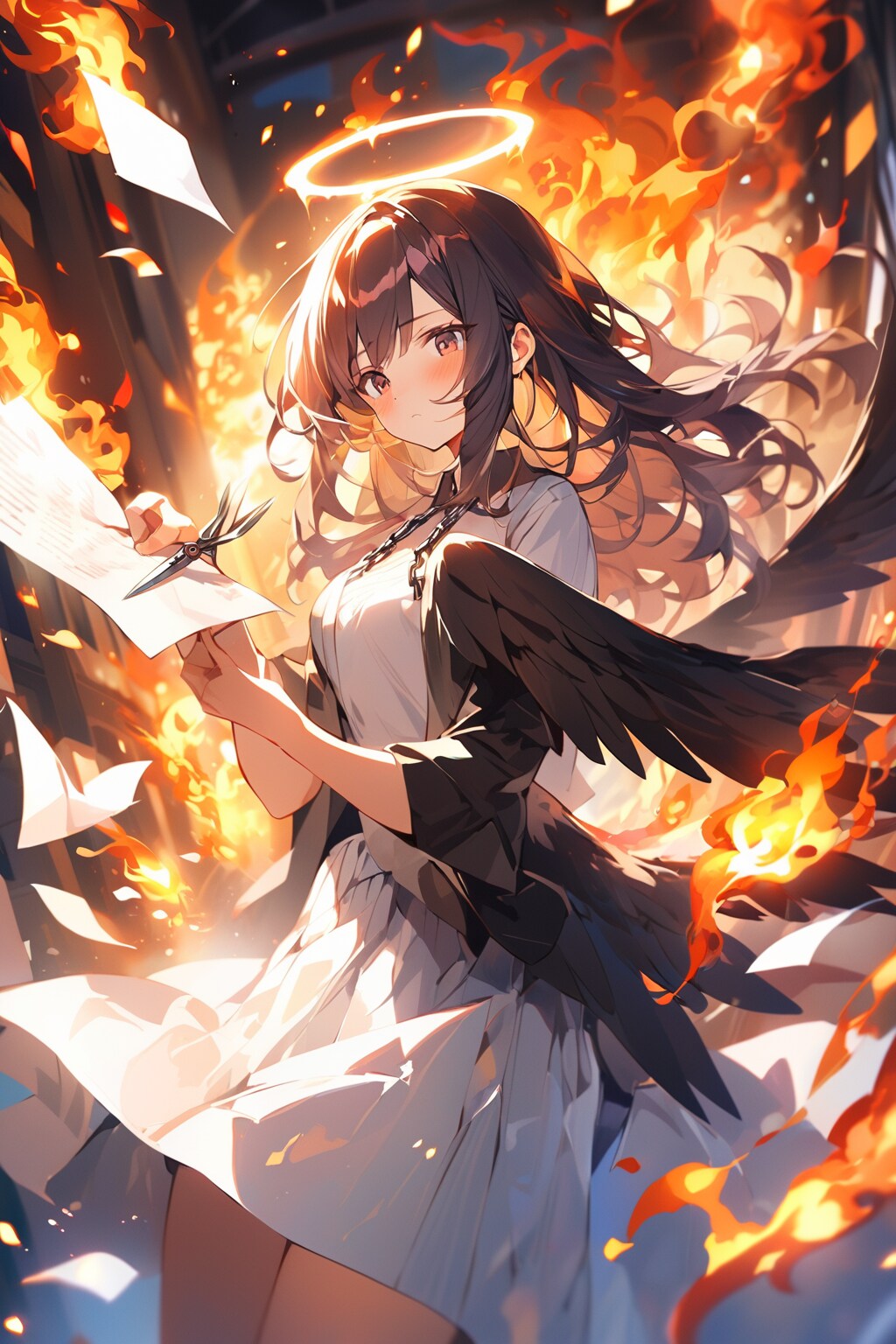 ネガティブプロンプトちゃん | の人気AIイラスト・グラビア