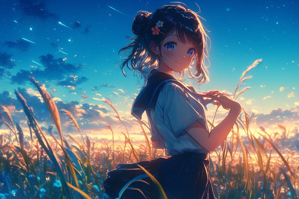 夕暮れのおだんごちゃん🍡✨135