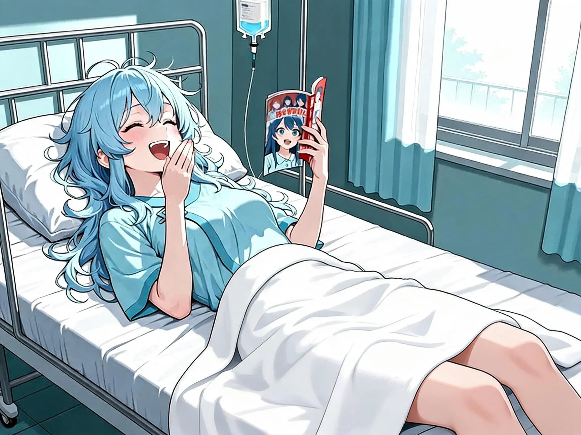 潮音さんの入院生活 | の人気AIイラスト・グラビア