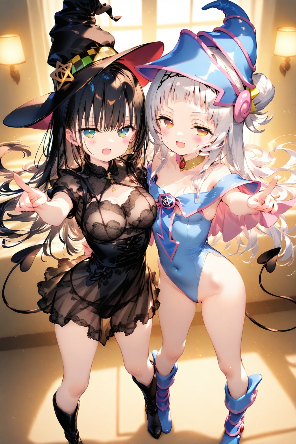 なんかズレ落ちそうな衣装・・・