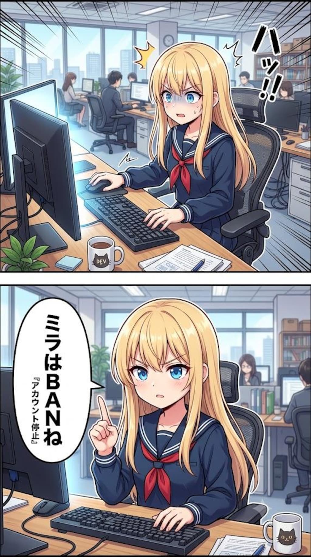 ちちぷいちゃんの怒り