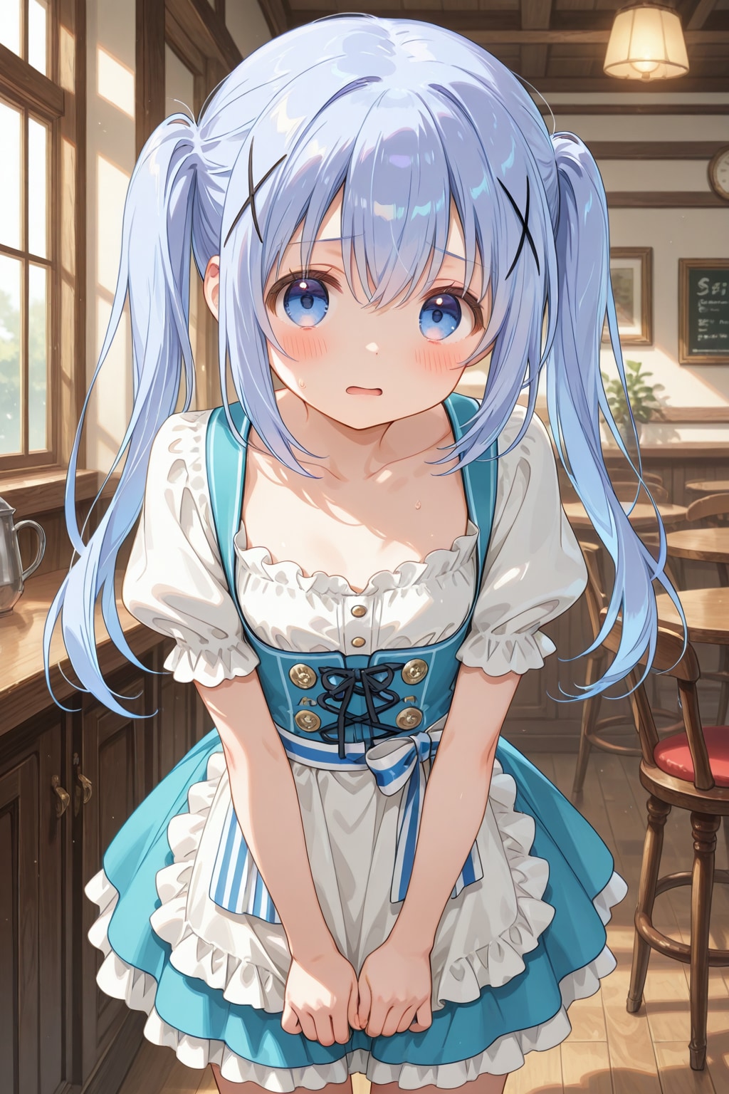 経営ピンチを打開する制服 | の人気AIイラスト・グラビア