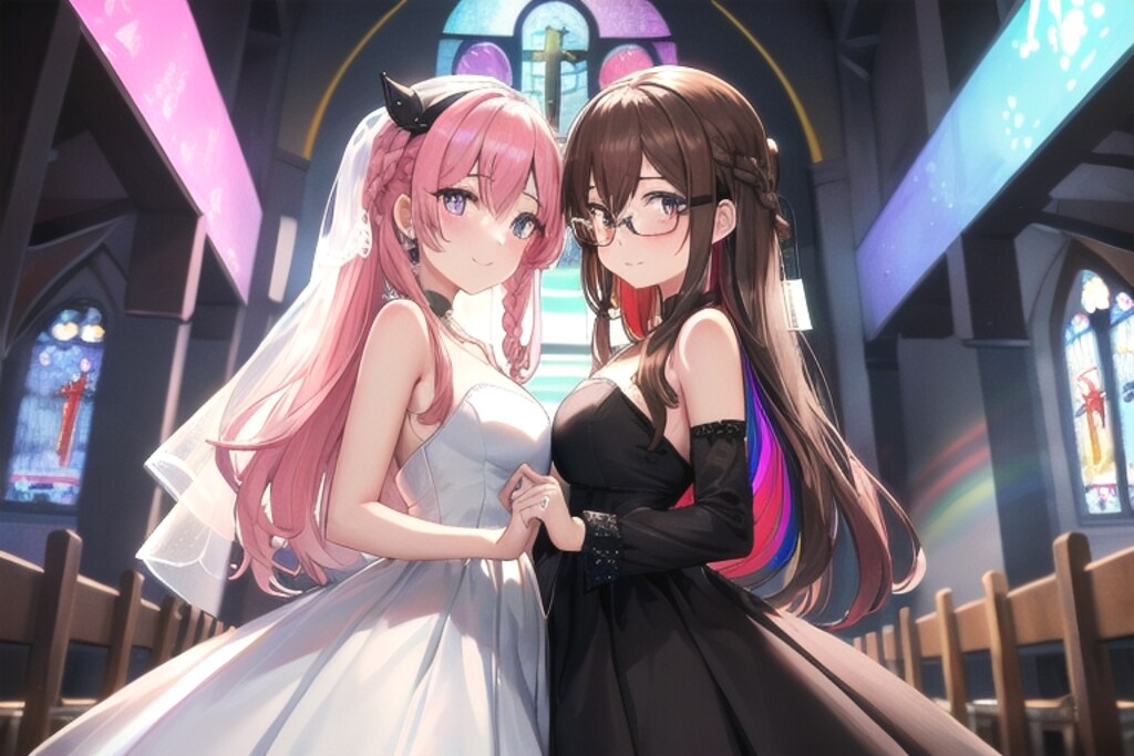 誓いの言葉をどうぞ♪