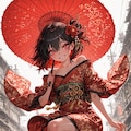 Japanese umbrella 3枚目