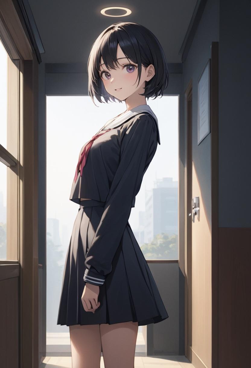 「天使？ あー 照明 w」 | の人気AIイラスト・グラビア