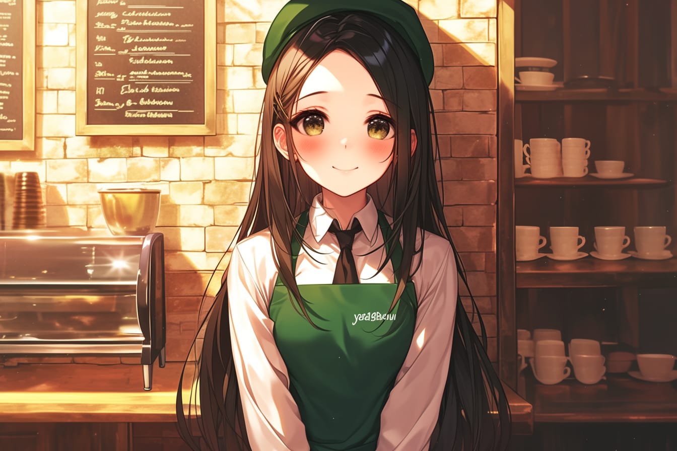 カフェのお姉さん☕✨09