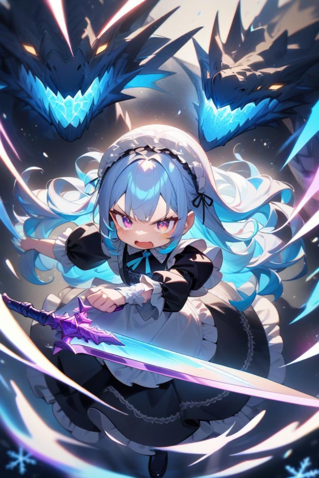 チビキャラ⚔旧式スーパーメイド③ラスト