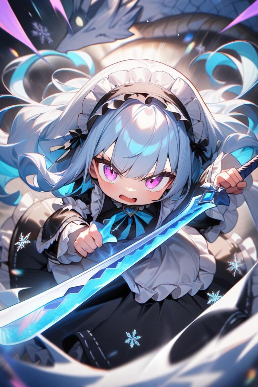 チビキャラ⚔旧式スーパーメイド③ラスト