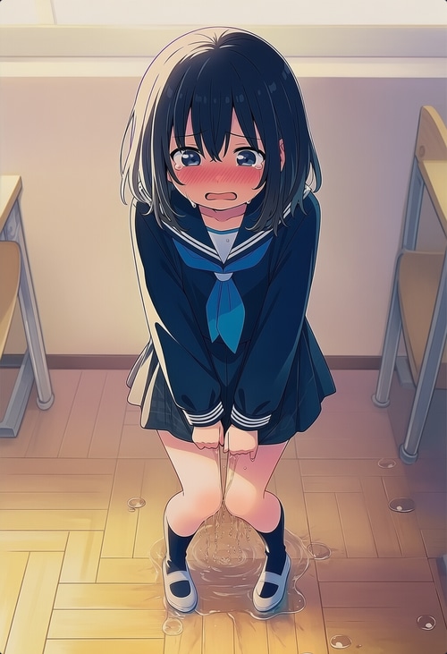 教室お漏らし