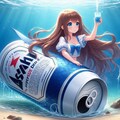 ビール魚姫(３コマ) 2枚目