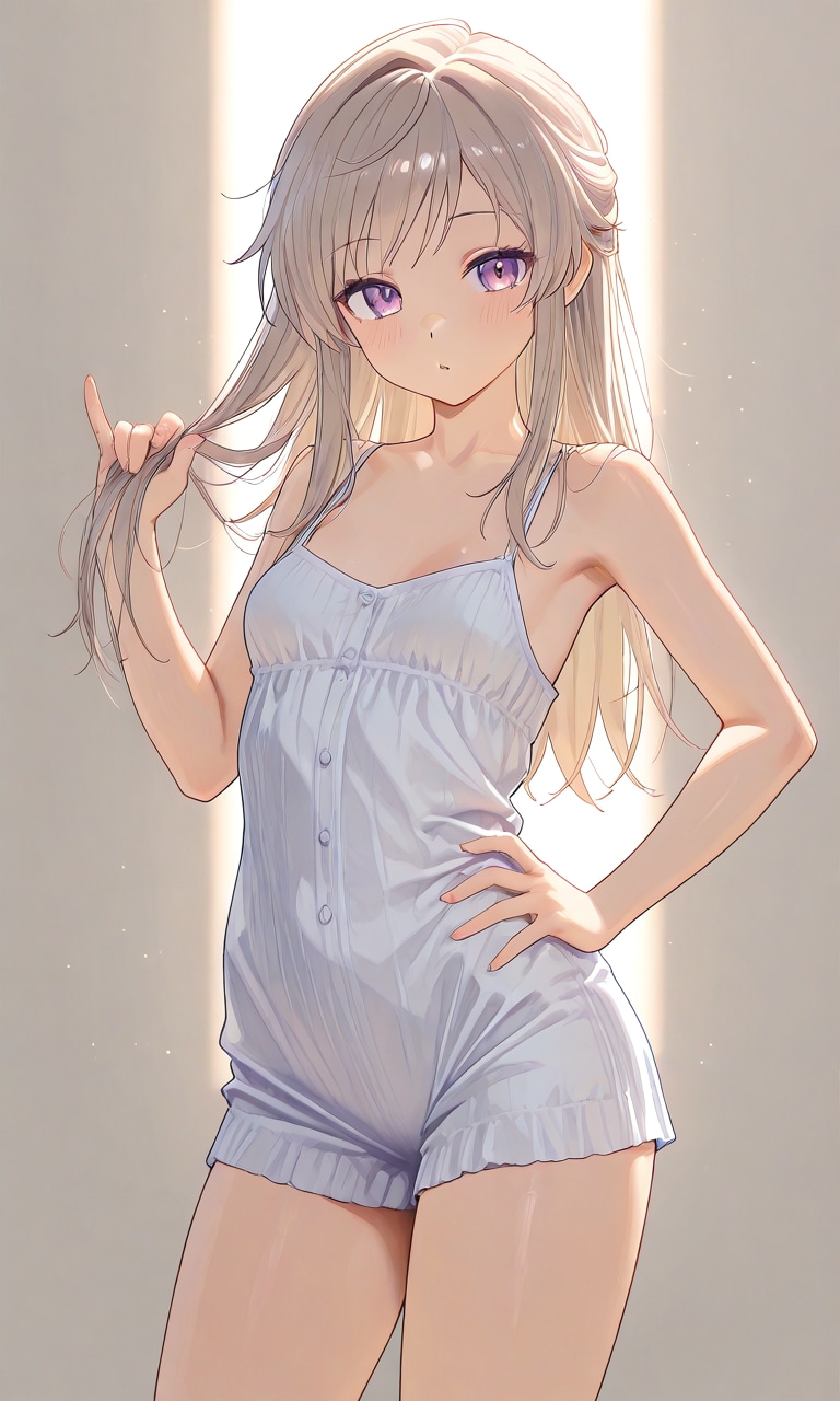 部屋着の少女 | の人気AIイラスト・グラビア