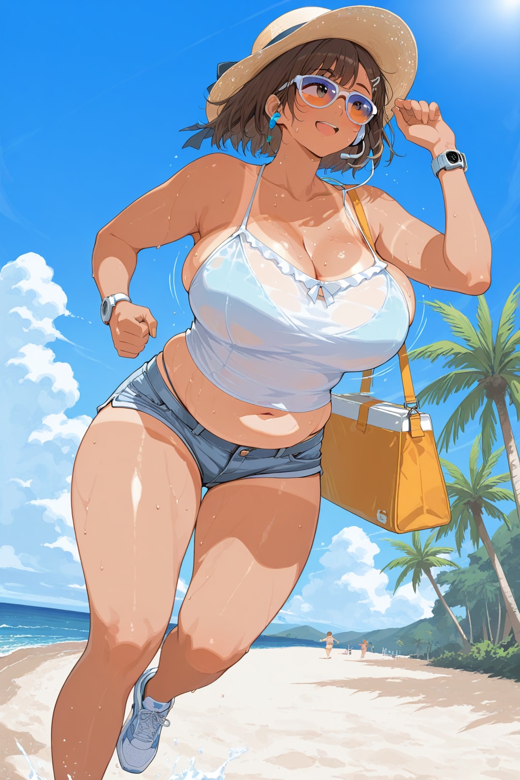 迫る胸