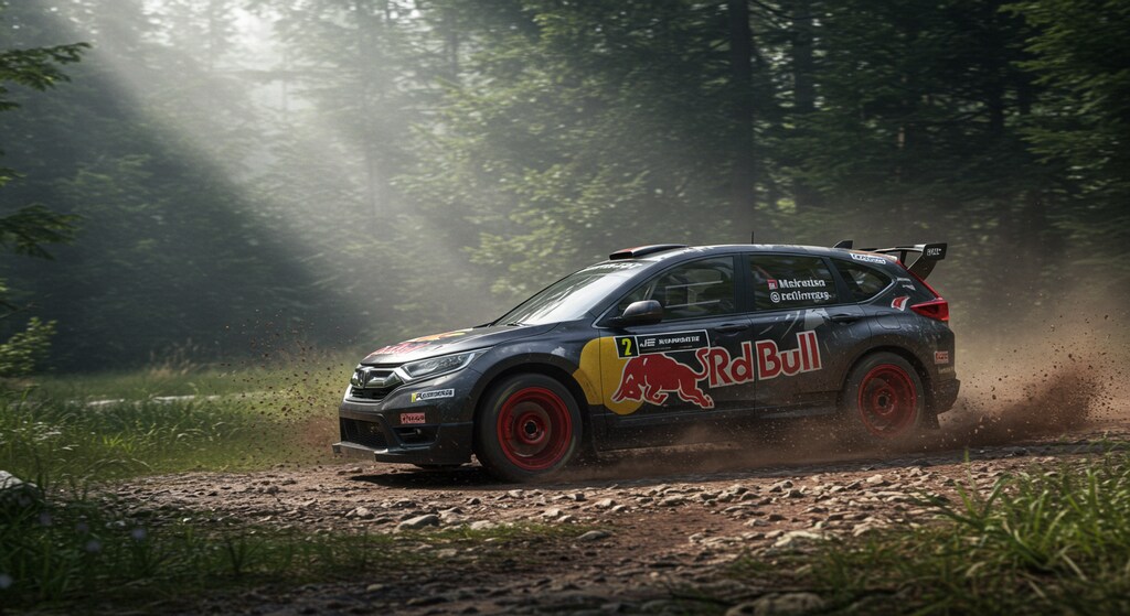 レッドブルCR-Vラリーカー