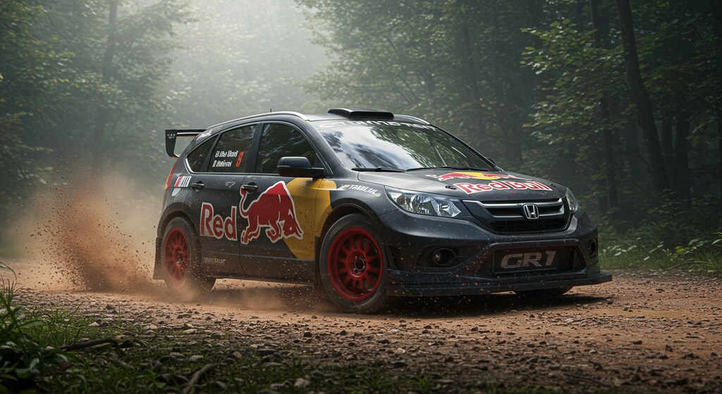 レッドブルCR-Vラリーカー