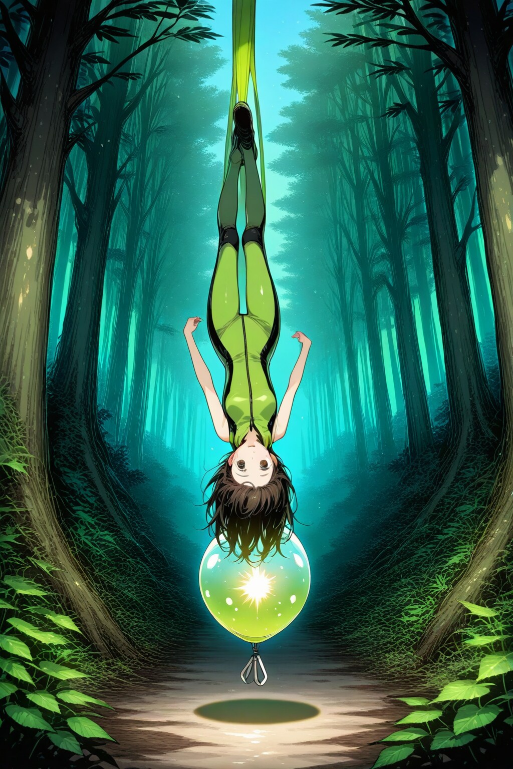 吊パラシュート | の人気AIイラスト・グラビア