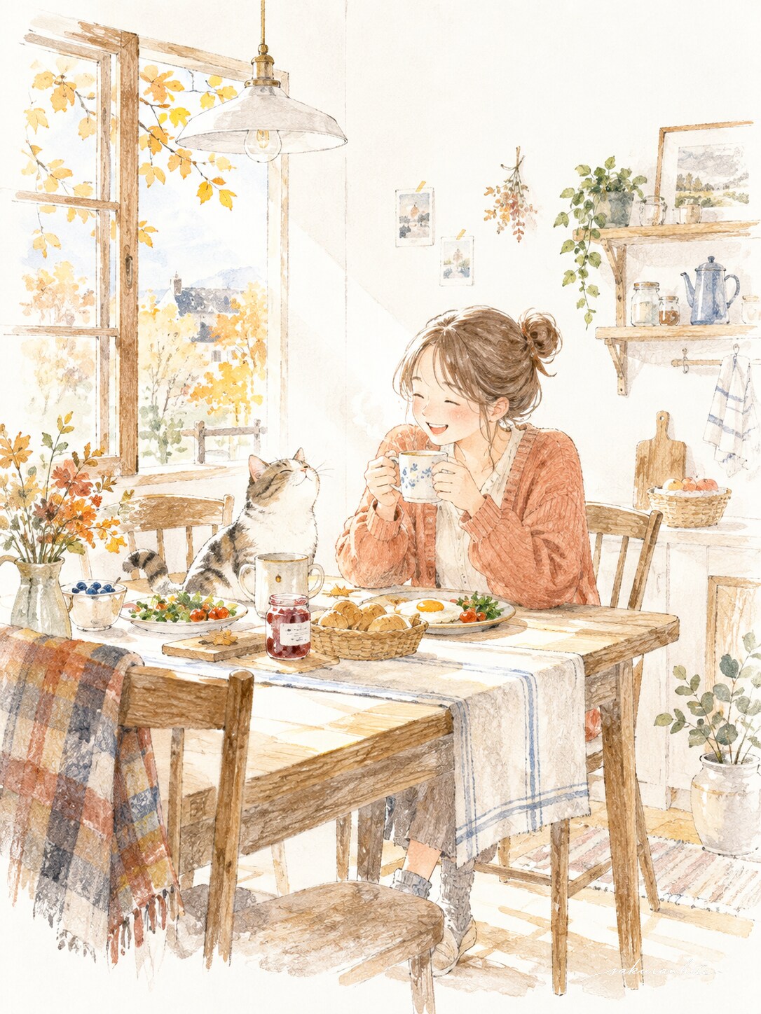 (*´꒳`σσﾞおはYo֒𑁍˖*  元気にいきましょ✨ | の人気AIイラスト・グラビア