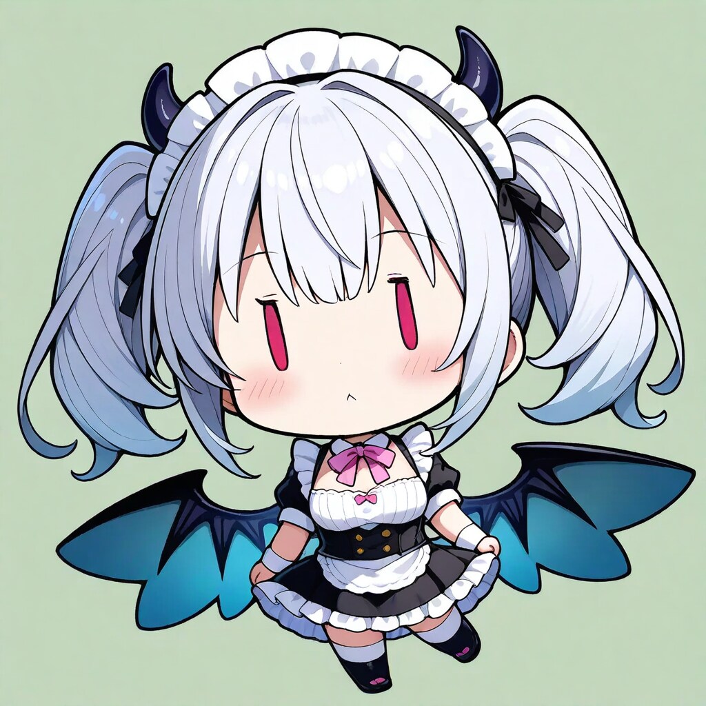 呪文短縮版チビメイドさん