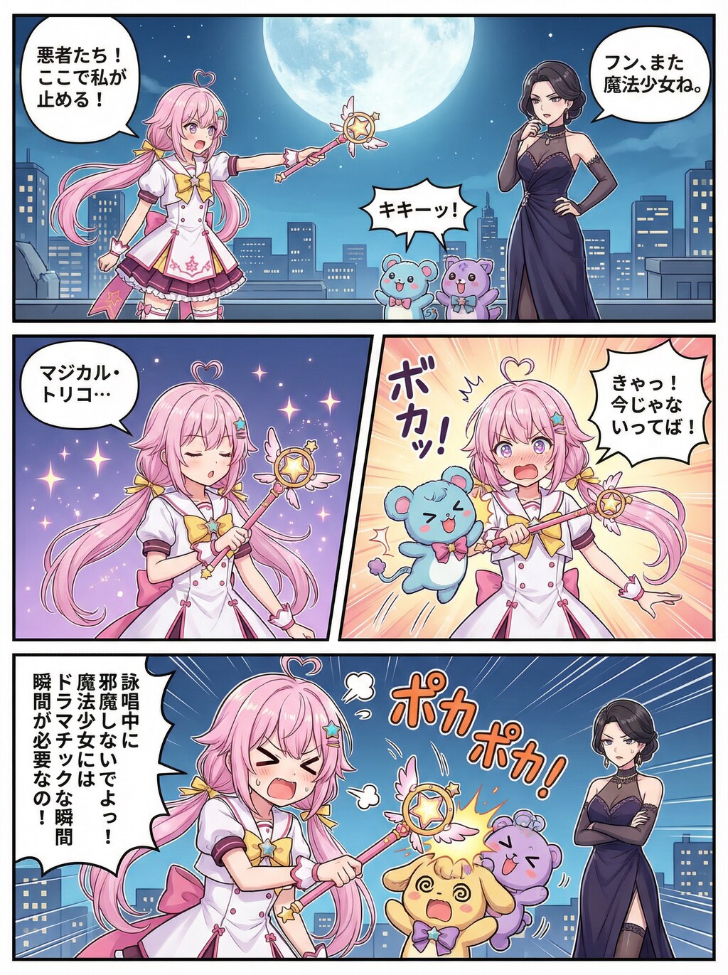 【漫画】魔法少女の矜持？