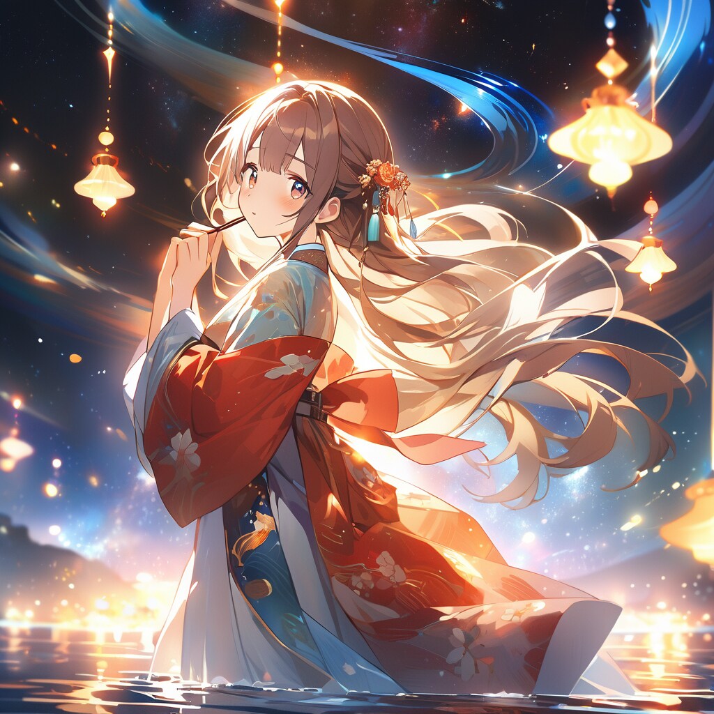 天の川で星を待つ | の人気AIイラスト・グラビア