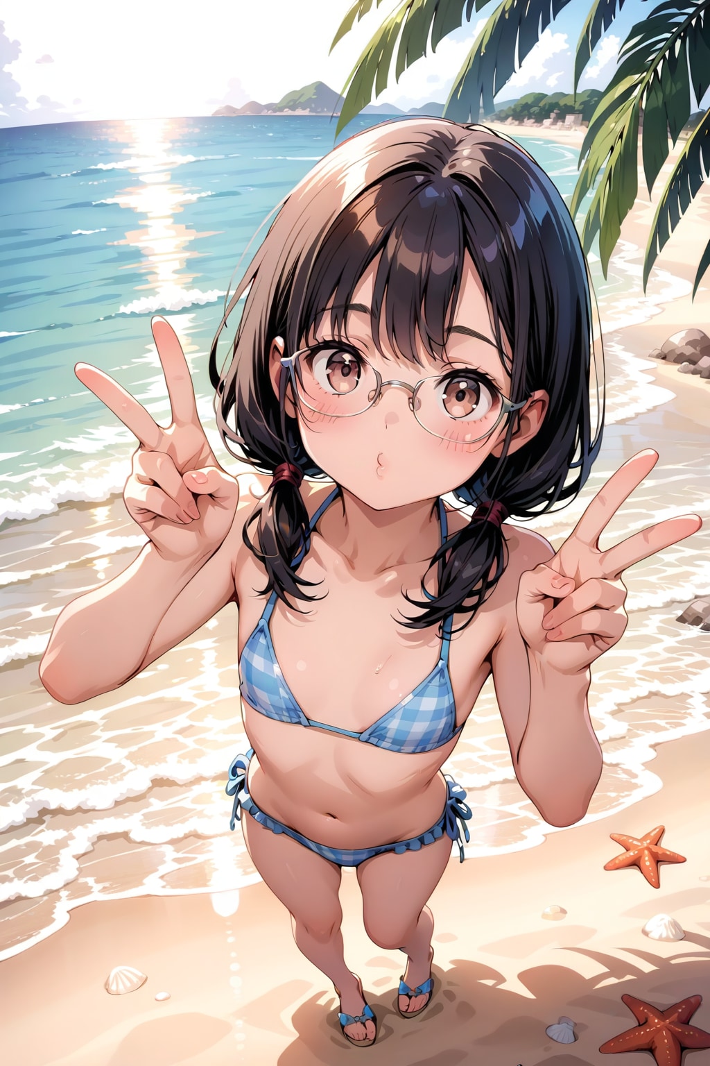 海のちびメガネ