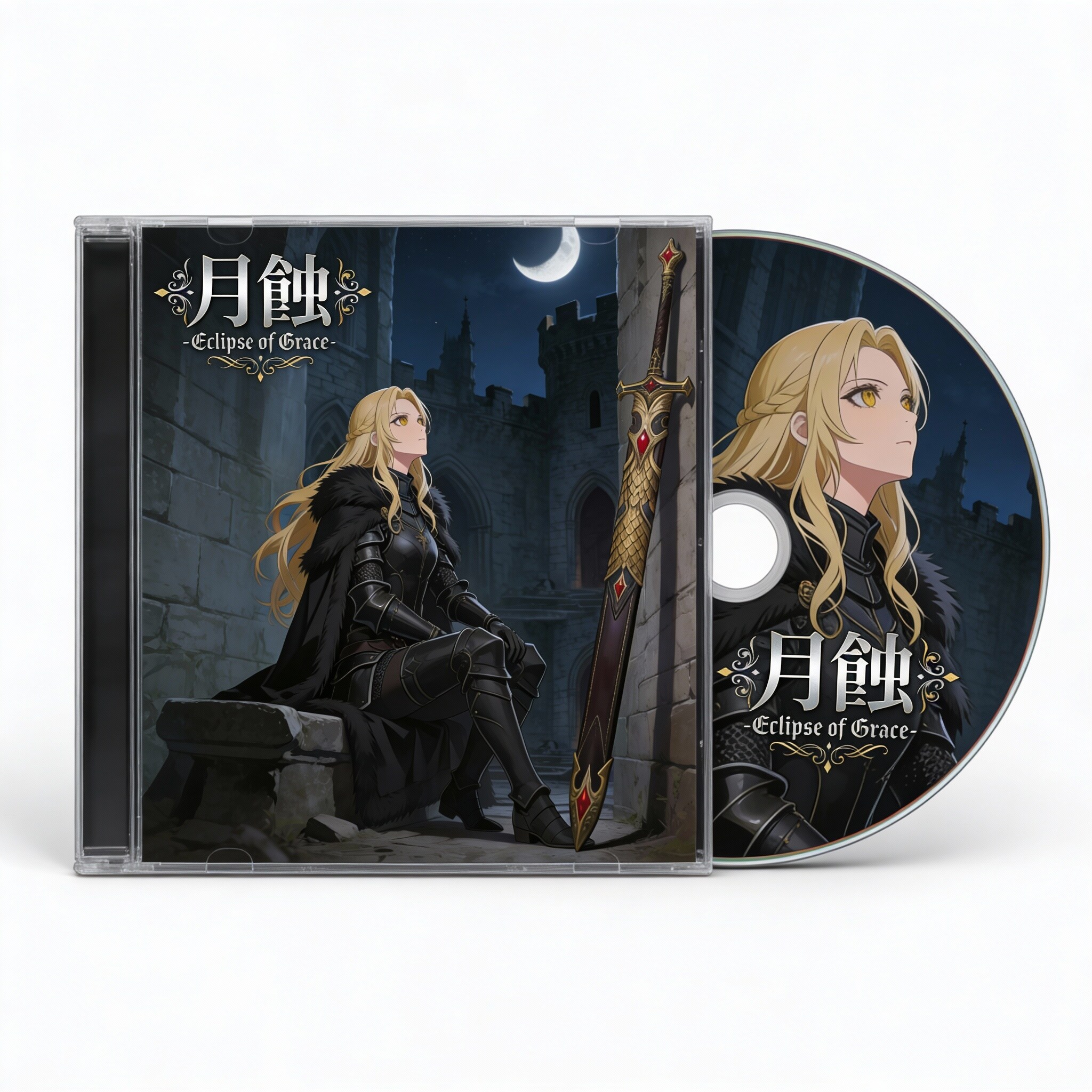 [曲付き]月蝕 | の人気AIイラスト・グラビア