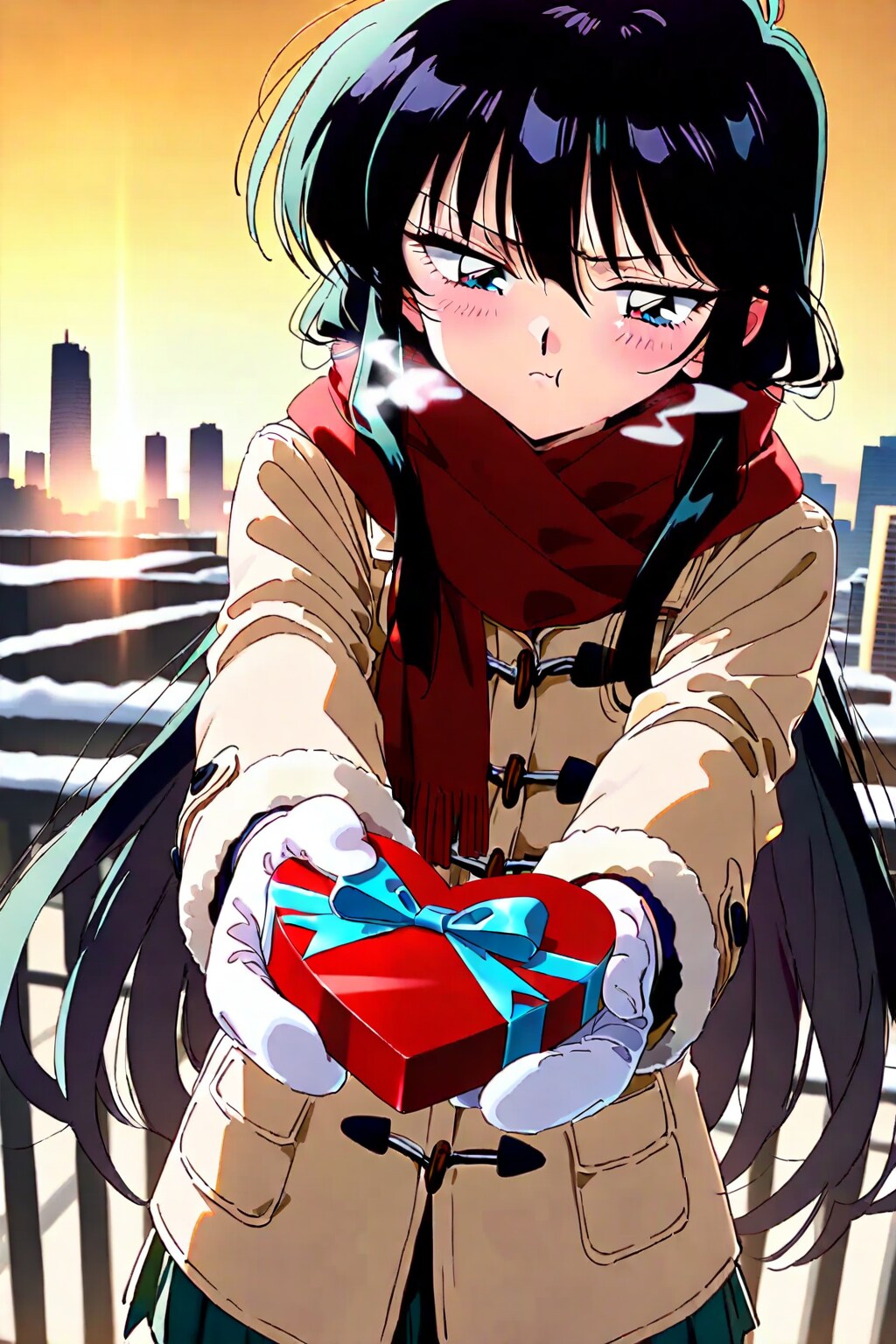 はい、・・・（バレンタインデー） | の人気AIイラスト・グラビア