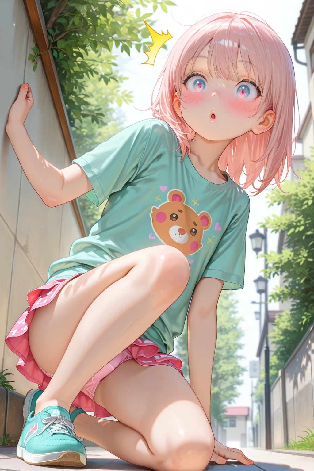 しーっ、かくれんぼしてるのっ