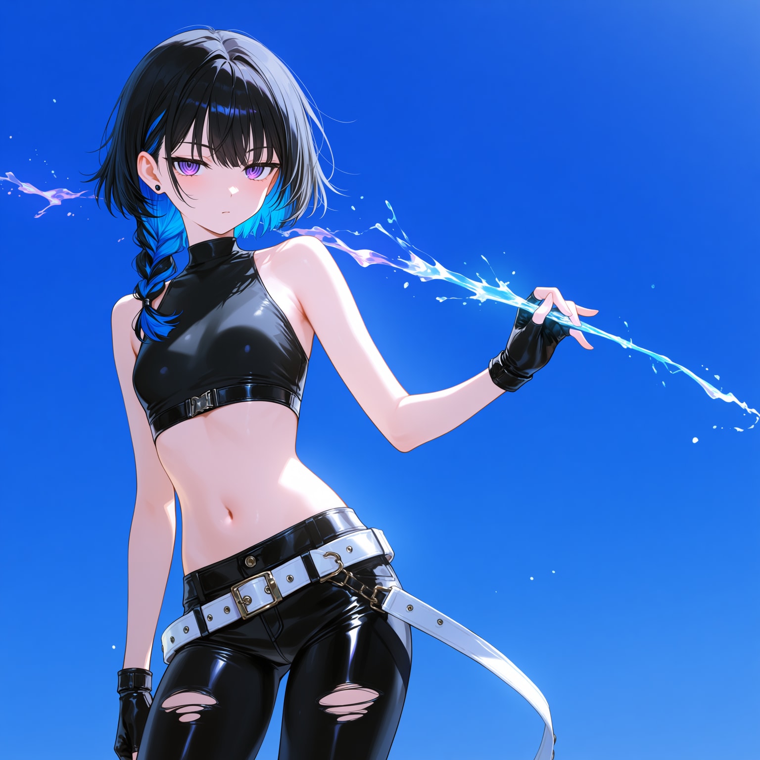 LORA比較インナーカラーちゃん