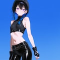 LORA比較インナーカラーちゃん 2枚目