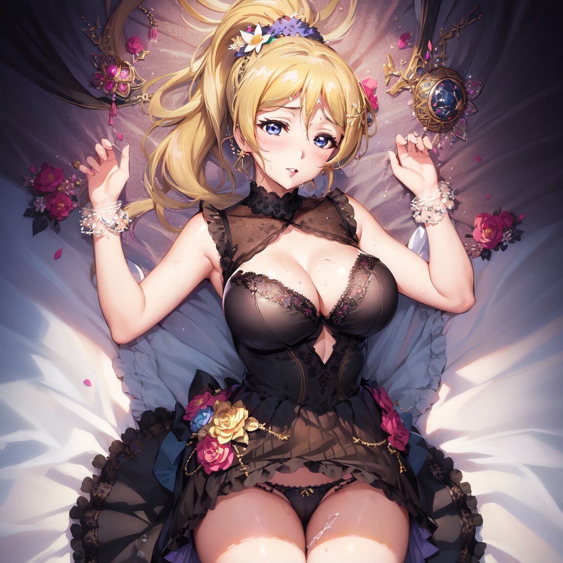 黒えりち