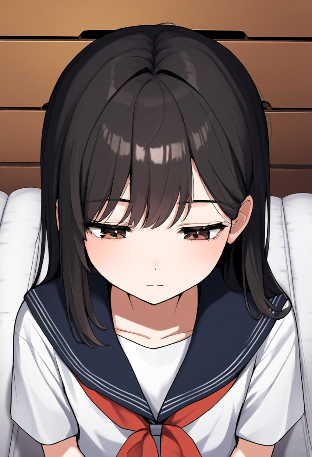無表情の少女に堂々と精子をぶっかける【時間停止ぶっかけ】