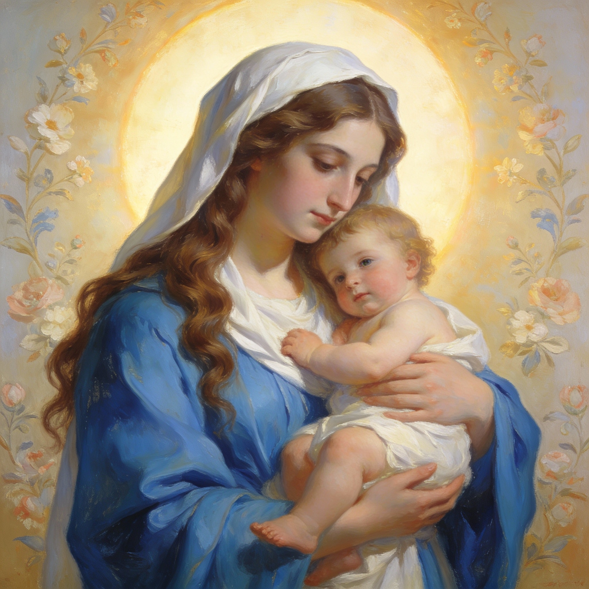 聖母子 | の人気AIイラスト・グラビア